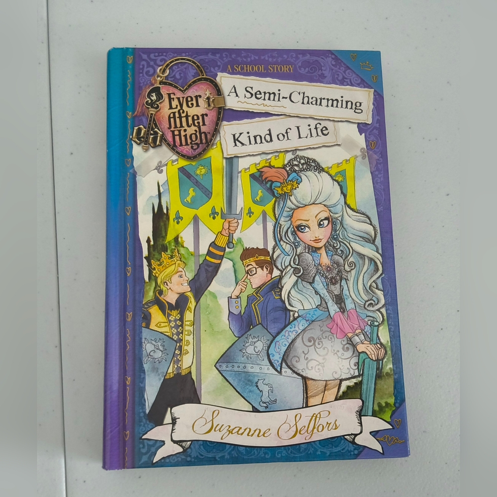 Ever After High Book - A Semi-Charming Kind of Life Hardcover (NEW)